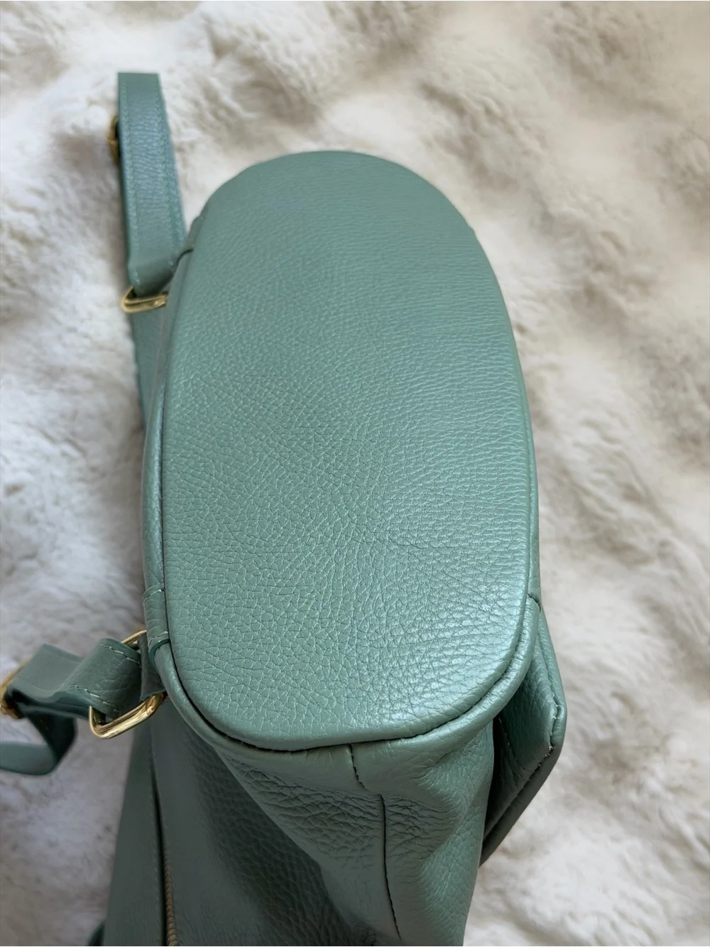 Borse in Pelle pepple green